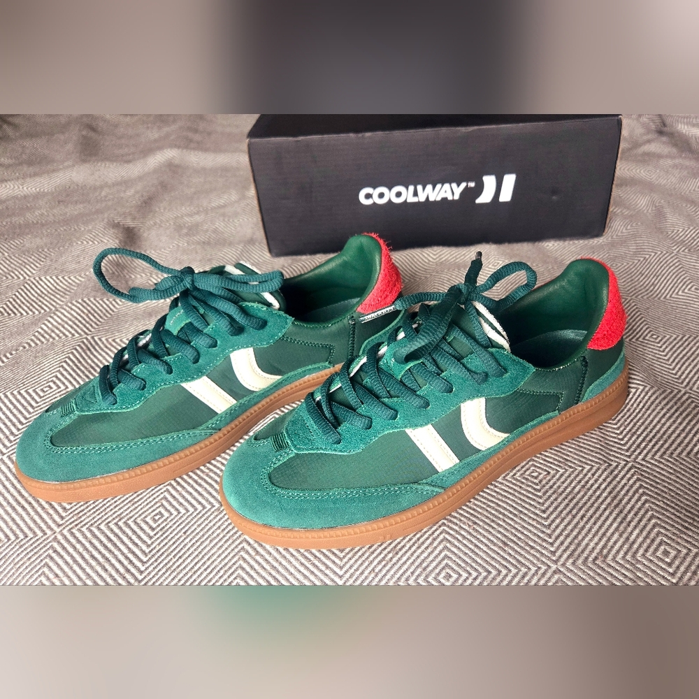 Sneakers COOLWAY Baresi Green Matcha 7